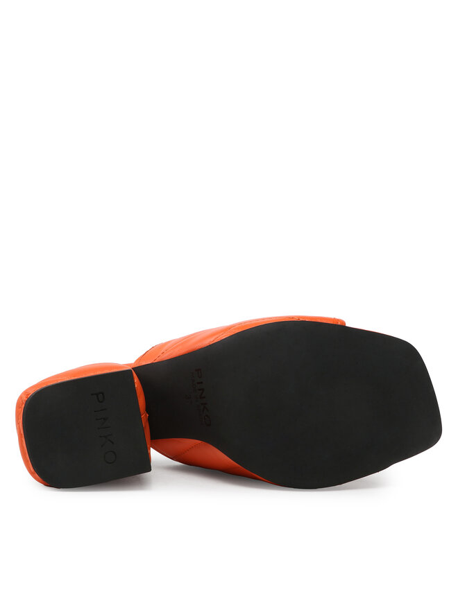 Pantoletten PINKO Martine Sabot PE 23 BLKS1 100666 A0O0 Orange | eschuhe.de