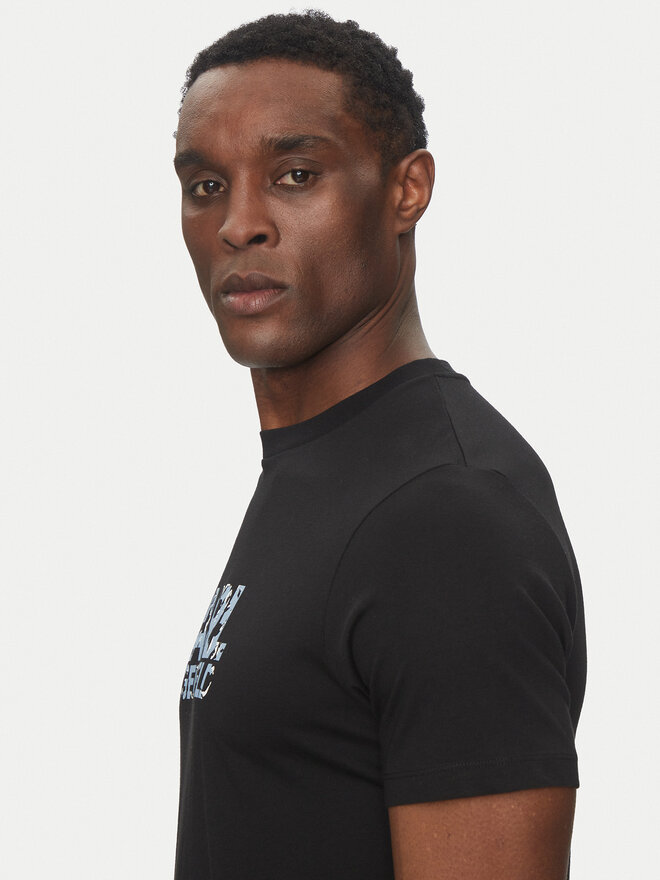 KARL LAGERFELD KARL LAGERFELD Camiseta 755042 552224 Negro Regular Fit