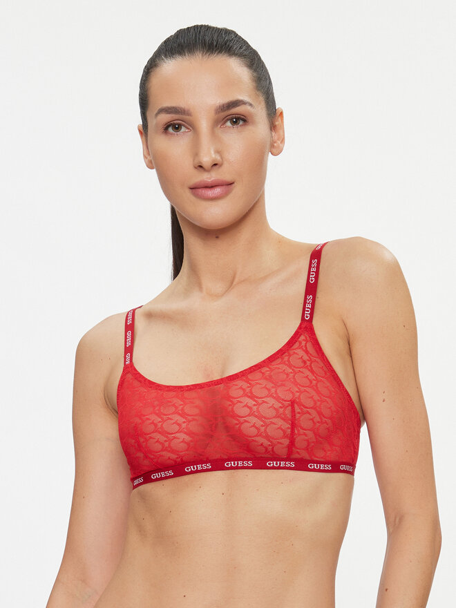 Guess Guess Bralette melltartó O3BC16 KBXA0 Piros
