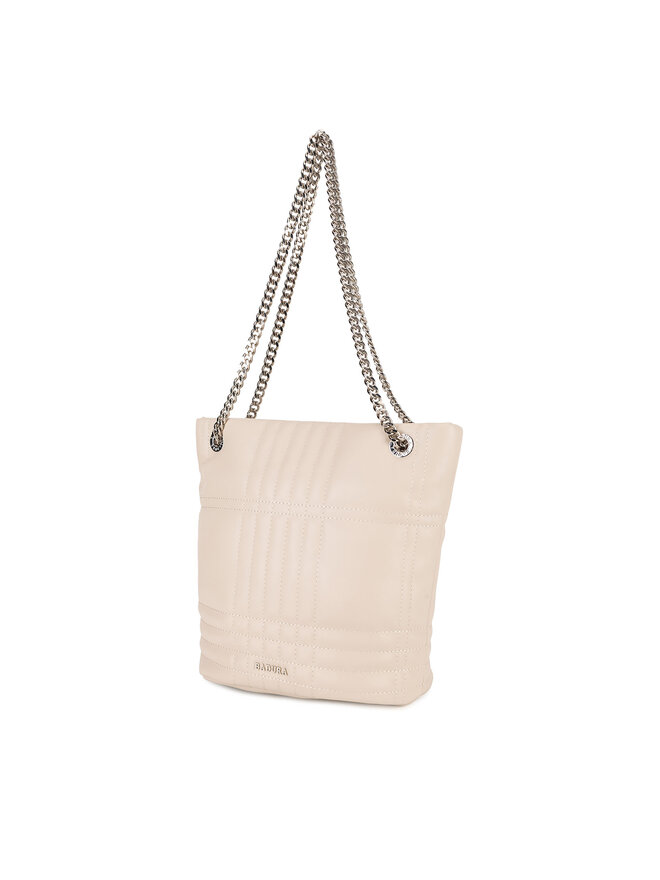 Badura Handtasche Badura JH6257-BR. Creme