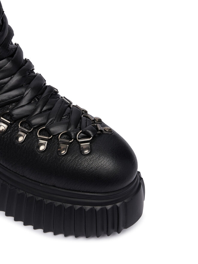 AGL Schnürschuhe AGL Dromo D751501PG Schwarz