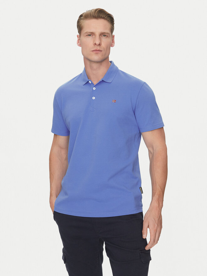 Napapijri Napapijri Pólóing Ealis NP0A4H8B Kék Regular Fit