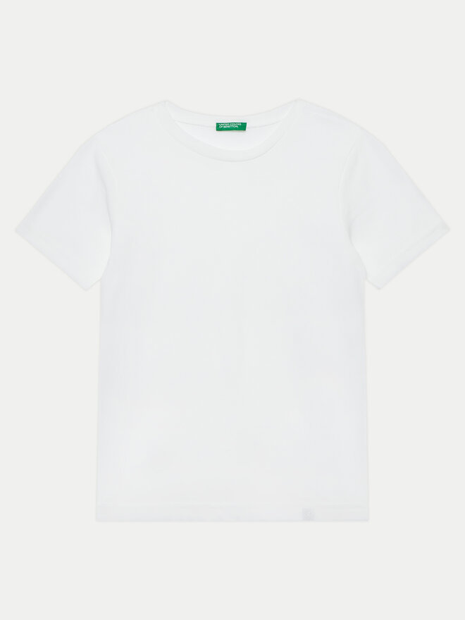 United Colors Of Benetton United Colors Of Benetton Marškinėliai 3I1XC109W Balta Regular Fit