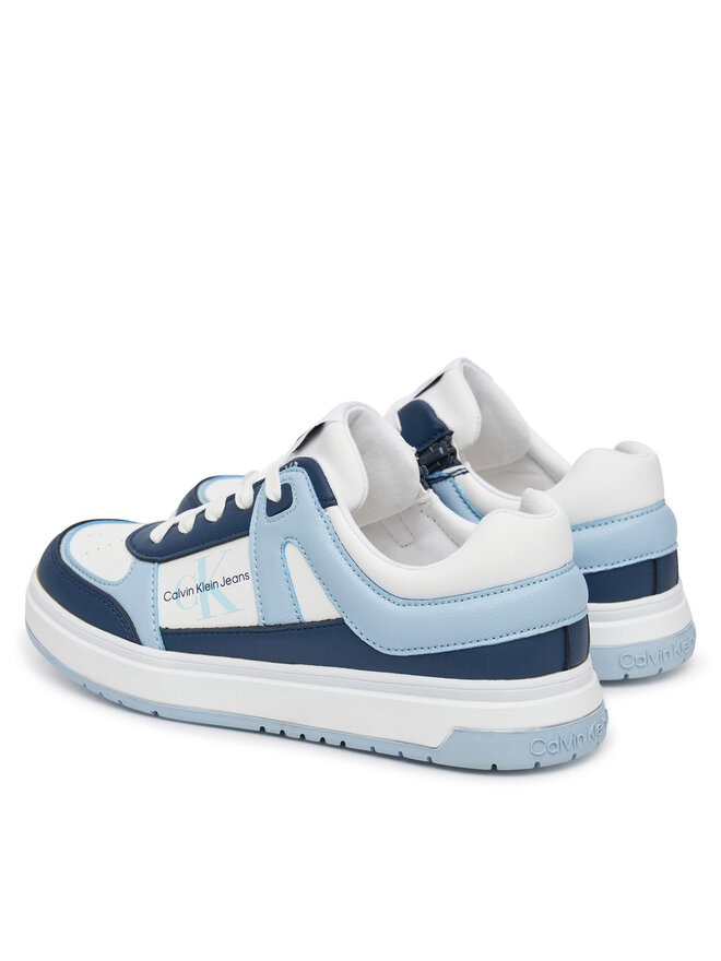 Calvin Klein Jeans Zapatillas Calvin Klein Jeans Low Cut Lace-Up Sneaker V3X9-82091-1355 Azul