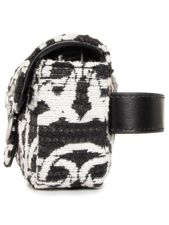 PINKO Сумка на пояс﻿ PINKO Love Doubletiny Monogram Fl AI 20-21 PLTT 1P21X3 Y6NQ Чорний