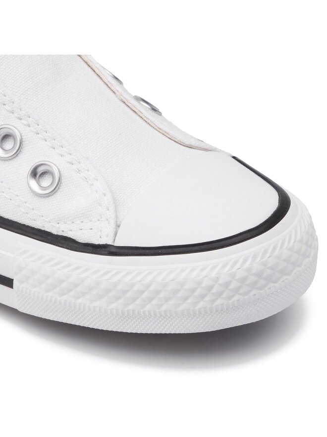 Converse Plátěnky Converse Chuck Taylor All Star Slip 164301C Bílá