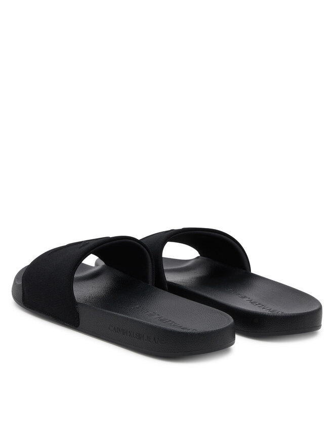 Calvin Klein Jeans Şlapi Calvin Klein Jeans Slide Hf Mono Cv YM0YM01282 Negru