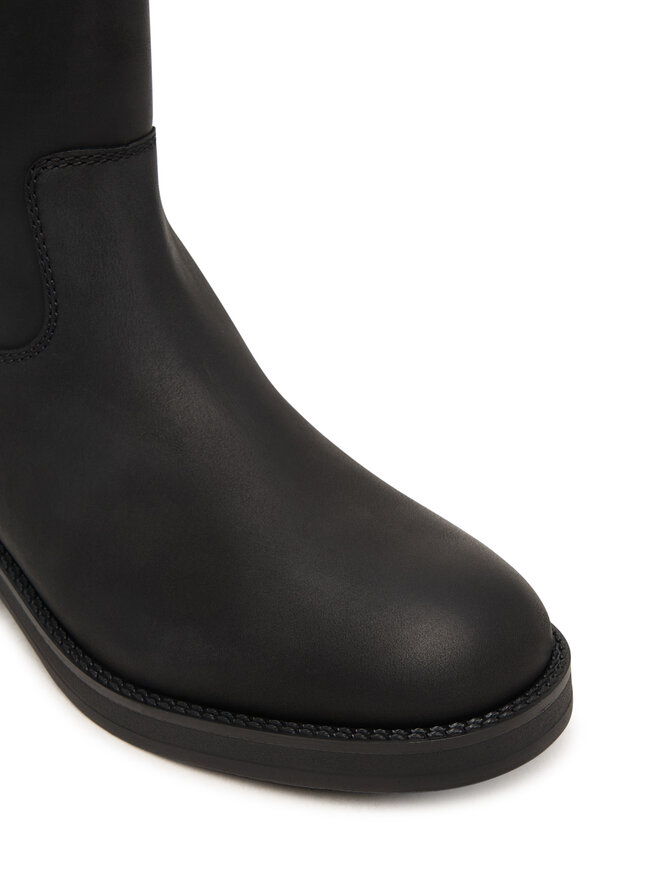 Tommy Jeans Stiefeletten Tommy Jeans Tjw Soft Sole Chelsea Boots Lth EN0EN03080 Schwarz