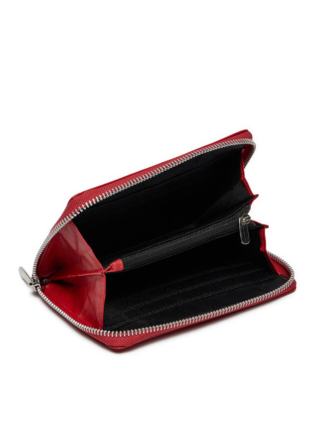 Semi Line Голям дамски портфейл Semi Line P8271-2 Червен
