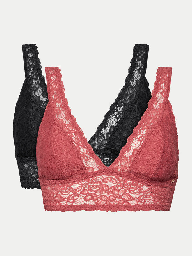 Dorina Dorina 2er-Set Bralette-BHs Lana D002217LA080 Bunt