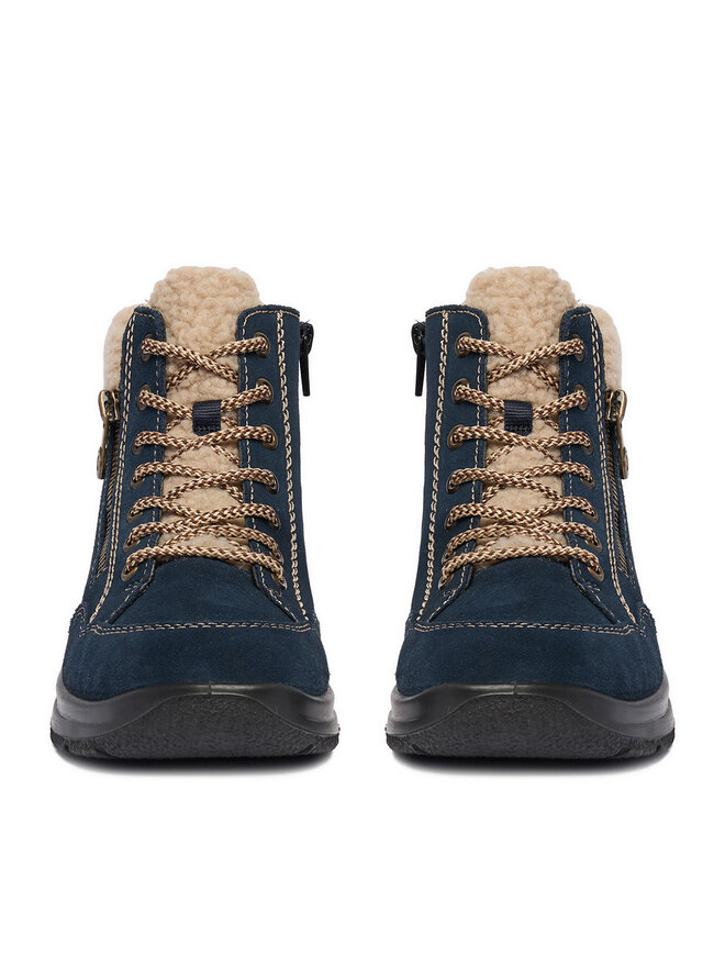 Rieker Schnürschuhe Rieker CEO-L7701-14 Dunkelblau