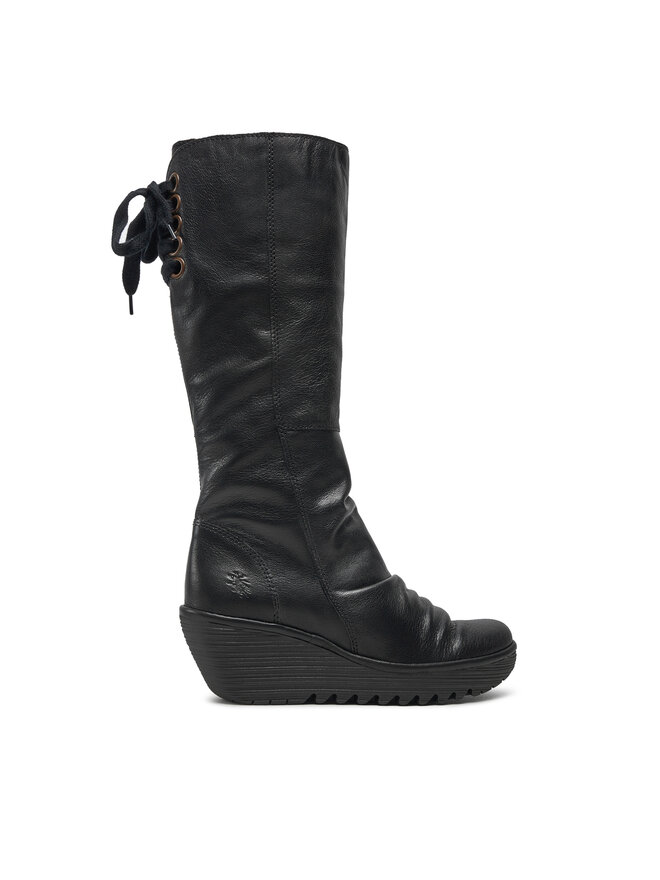 Fly London Μπότες Fly London Yust P500327029 Μαύρο