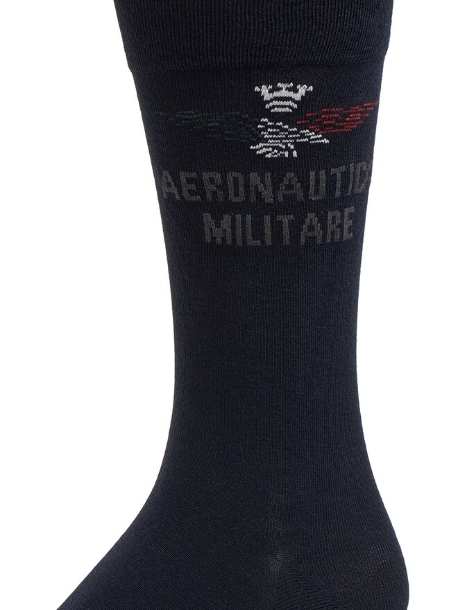 Aeronautica Militare Hosszú férfi zokni Aeronautica Militare 251CZ010L499 Sötétkék