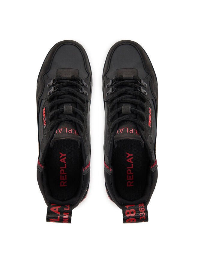 REPLAY Sneakersy REPLAY GMS1P.000.C0065L Černá