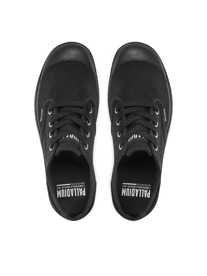 Palladium Plátěnky Palladium Pampa Oxford 92351-008-M Černá