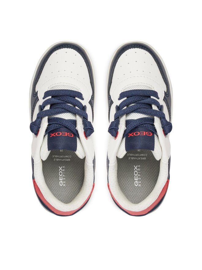 Geox Sneakers Geox J Washiba Boy J45LQB 05411 C0899 S Weiß