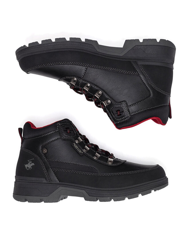 Beverly Hills Polo Club Botines planos Beverly Hills Polo Club 23AB508 Negro