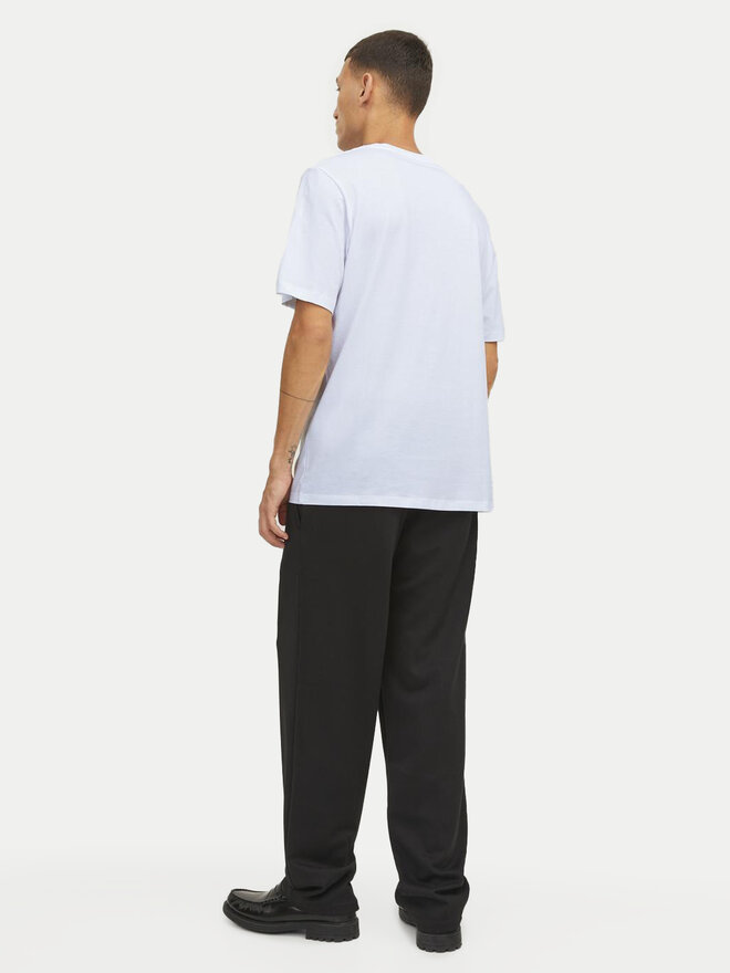 Jack&Jones Jack&Jones Marškinėliai Corp Logo 12151955 Balta Standard Fit