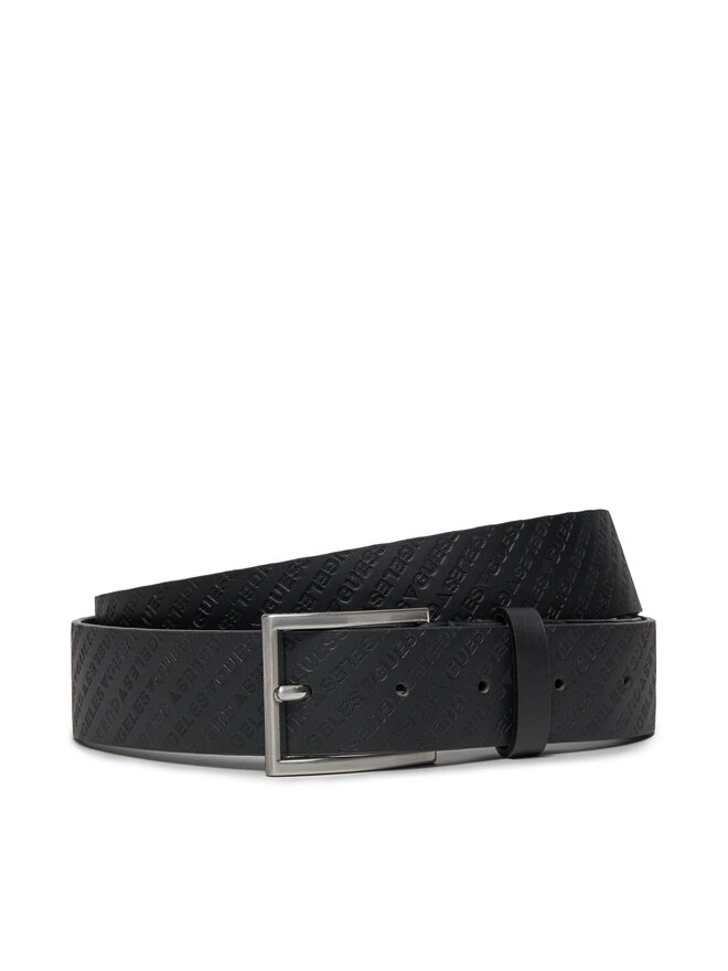 Guess Pánský pásek Guess Glassic Belts BM7777 P3435 Černá
