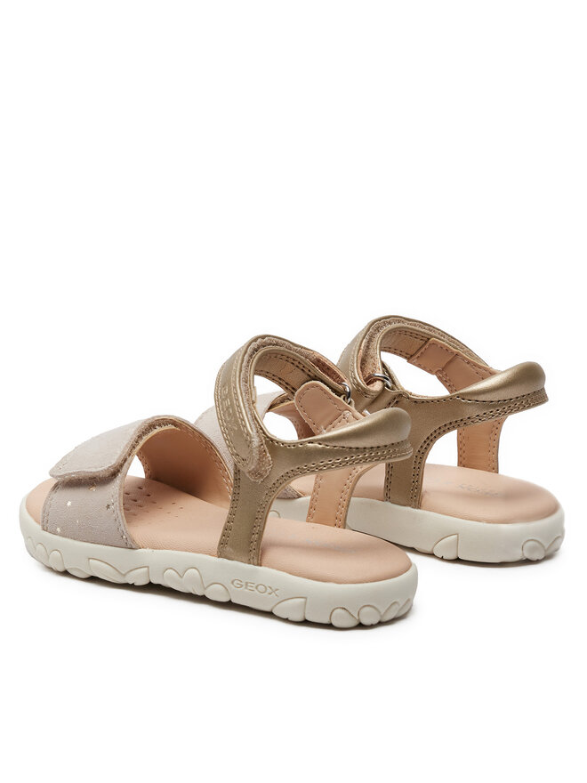 Geox Sandalen Geox J Sandal Haiti Girl J028ZA 007NF C0208 M Goldfarben
