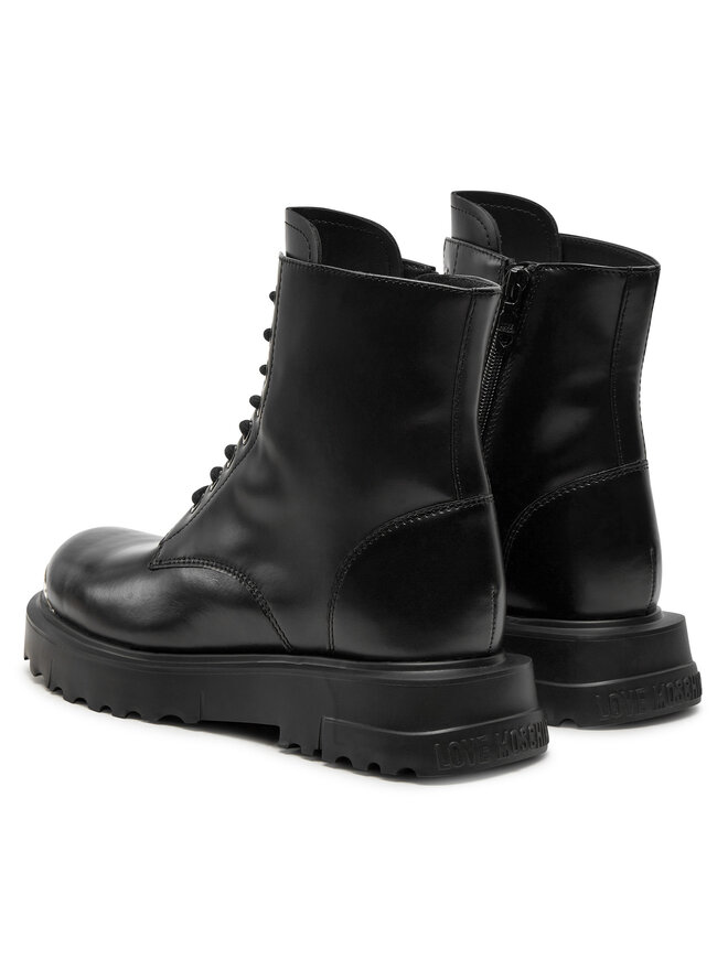 LOVE MOSCHINO Schnürstiefeletten LOVE MOSCHINO JA24124G1LIA0000 Schwarz