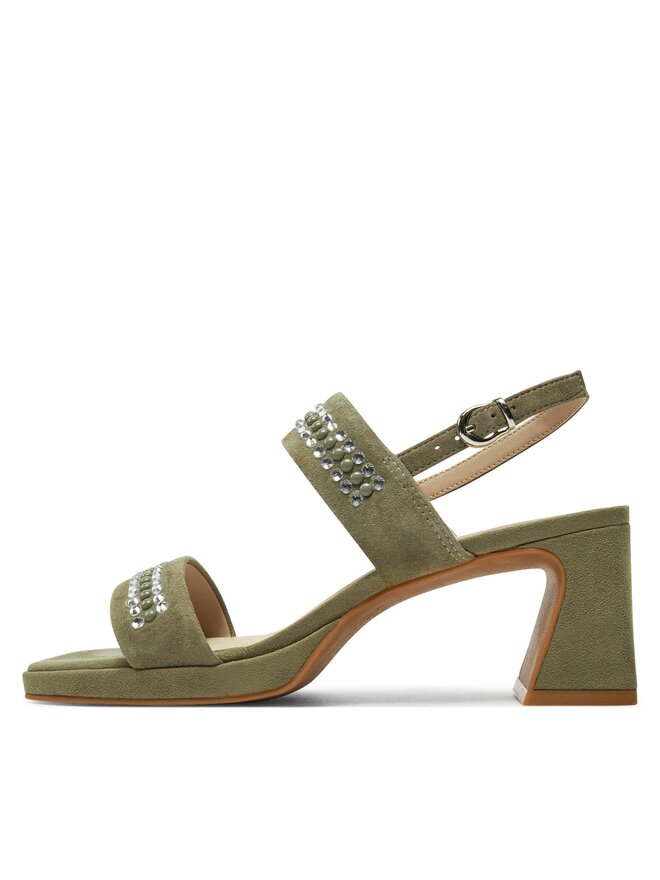Caprice Sandały Caprice 9-28315-42 Khaki