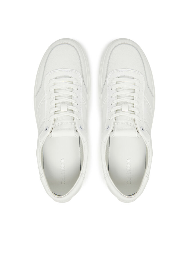 Calvin Klein Αθλητικά Calvin Klein Clean Cup Low Lace Tape HM0HM01898 Λευκό