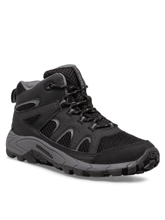 Merrell Pārgājienu apavi Merrell Oakcreek Mid Lace Wtrpf Mk265426 Melns
