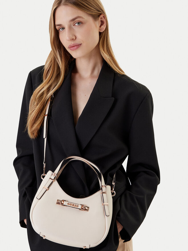 Guess Τσάντα Guess Lefia HWBG96 44050 Λευκό