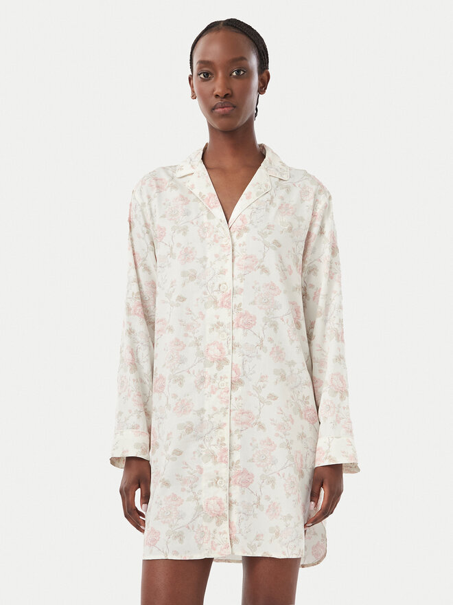 LAUREN RALPH LAUREN LAUREN RALPH LAUREN Nachthemd ILN32535 Creme Regular Fit
