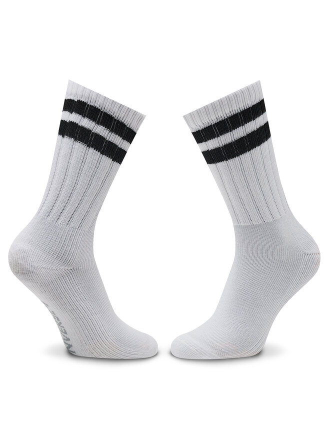 2 pares de calcetines altos para hombre Converse E744W Blanco zapatos.es
