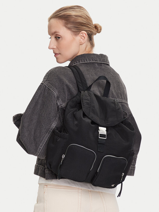Calvin Klein Ruksak Calvin Klein LV04K3214G Čierna