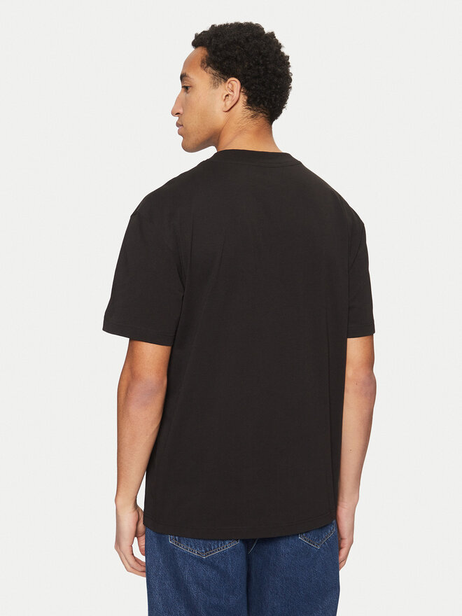 Calvin Klein Jeans Calvin Klein Jeans Camiseta Bristle Monologo J30J327107 Negro Regular Fit