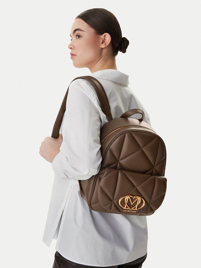 LOVE MOSCHINO Rucksack LOVE MOSCHINO JC4037PP1OLC0203 Braun