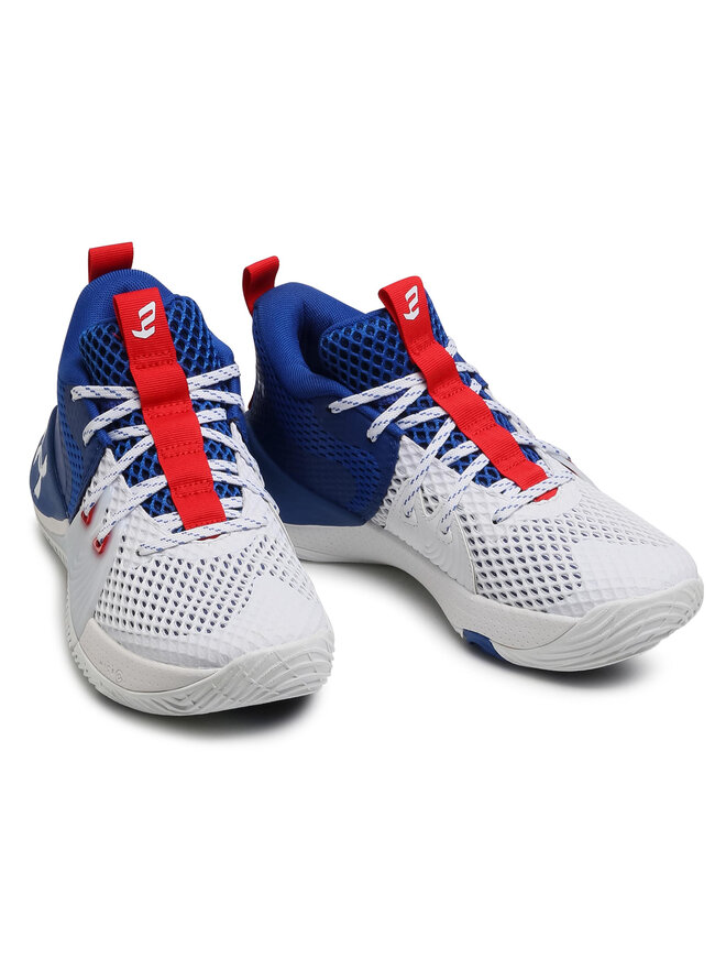 Under Armour Basketballschuhe Under Armour Ua Embiid 1 3023086-107 Weiß