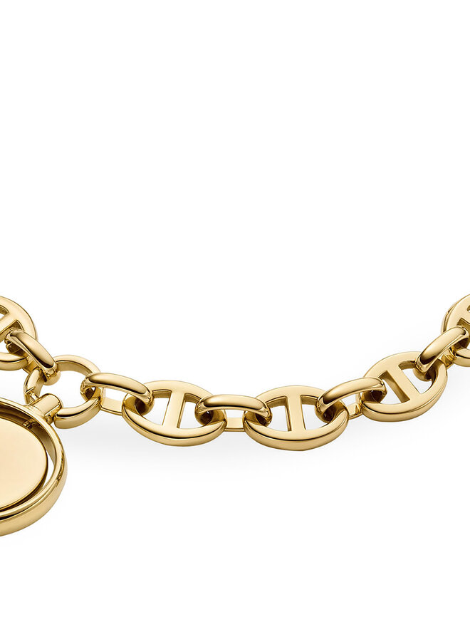 Fossil Bracciale Fossil Heritage Legacy Charm JF04801710 Oro