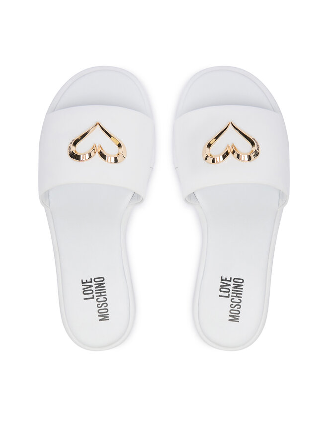 LOVE MOSCHINO Шльопанці LOVE MOSCHINO JA28252G0OIA0100 Білий