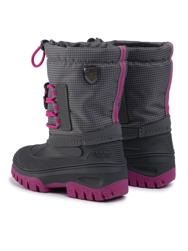 CMP Stivali da neve CMP Kids Ahto Wp 3Q49574K Grigio