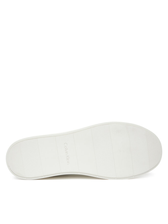 Calvin Klein Αθλητικά Calvin Klein Low Top Lace Up Lth HM0HM01971 Λευκό