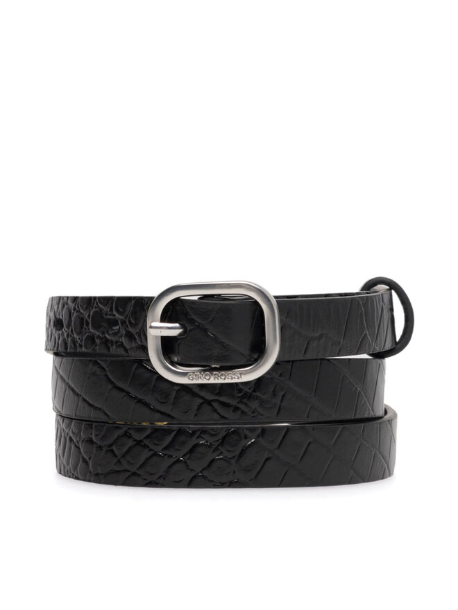 Gino Rossi Жіночий ремінь Gino Rossi BLYL23006 Чорний