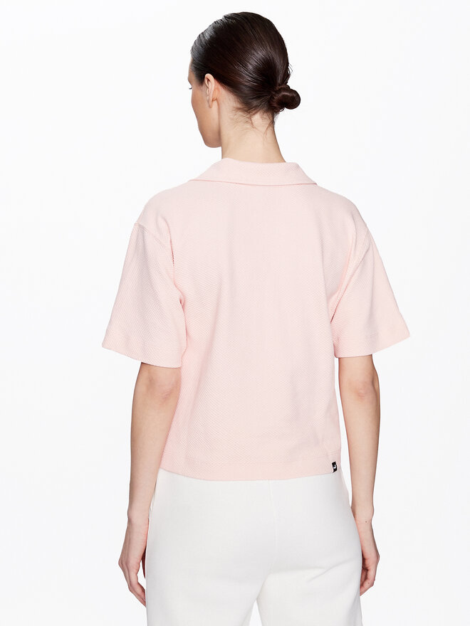 Puma Puma Polo marškinėliai Herpol 673108 Rožinė Relaxed Fit