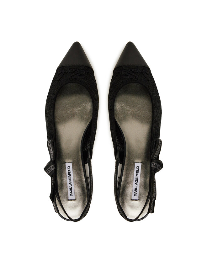 KARL LAGERFELD Босоніжки KARL LAGERFELD Kerrie KL40152A Чорний
