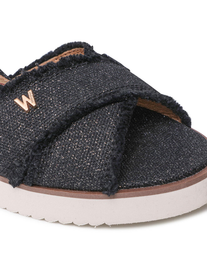 Wrangler Espadryle Wrangler Maiorca Cross WL21700A Czarny