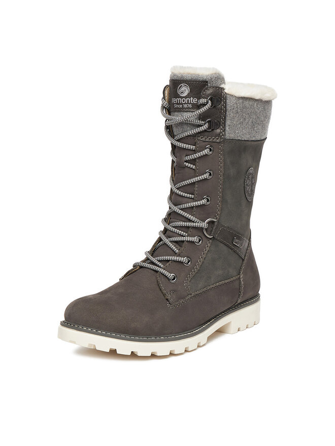 Remonte Schnürschuhe Remonte CEO-D8474-45 Grau