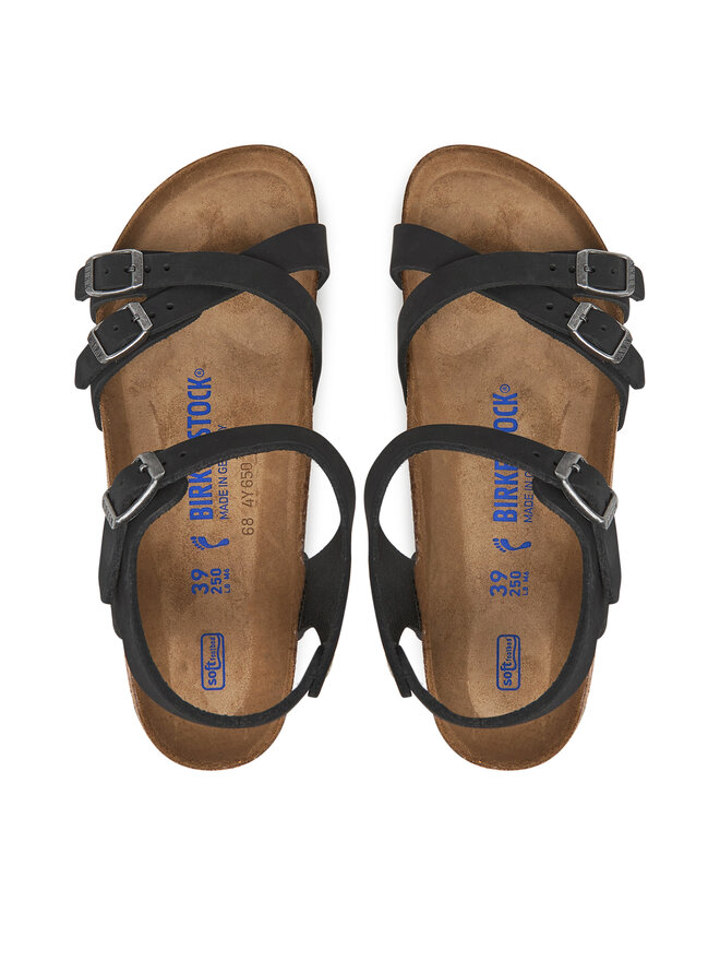 Босоніжки Birkenstock Kumba 1029526 Чорний | evzuttya.com.ua