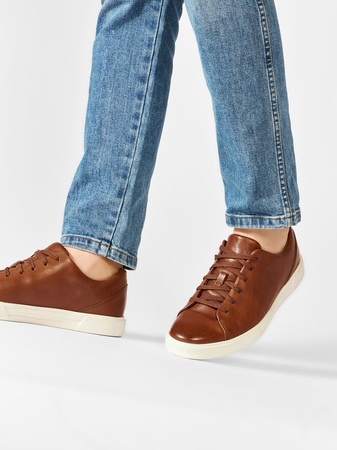 Clarks Αθλητικά Clarks Un Costa Lace 261486907 Καφέ
