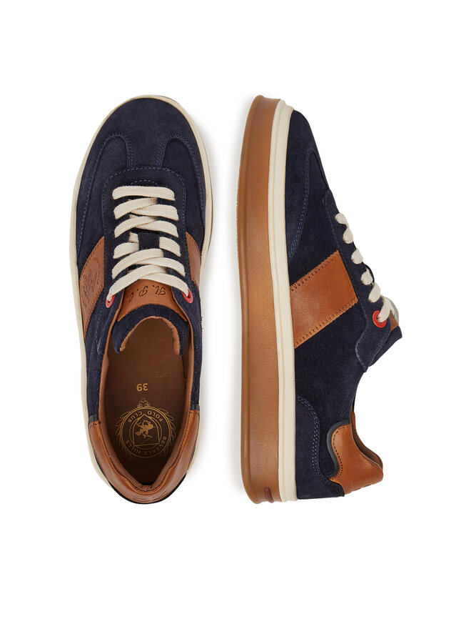 Beverly Hills Polo Club Sneakersy Beverly Hills Polo Club WI34-3410-17438-01 Granatowy