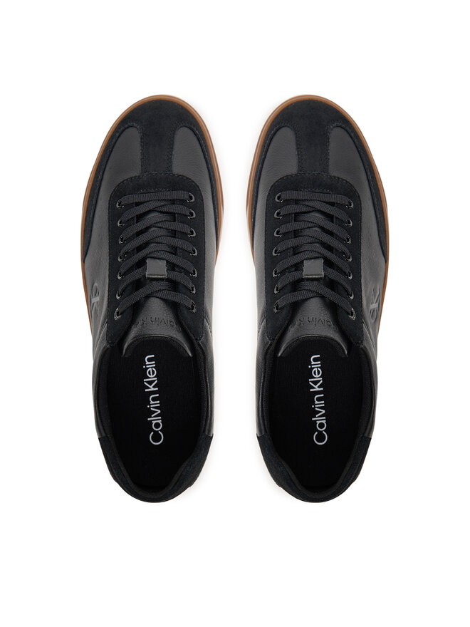 Calvin Klein Αθλητικά Calvin Klein Low Pro Cups Lth Mix Mg HW0HW02825 Μαύρο