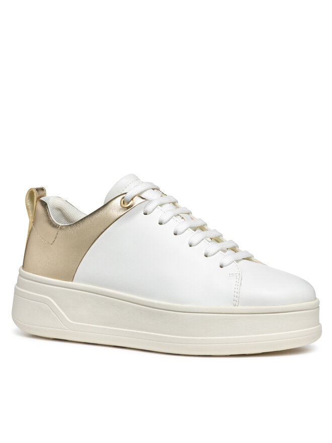 Geox Zapatillas Geox D Spherica Ecub-2 D46WVB 0BCBN C1327 Blanco