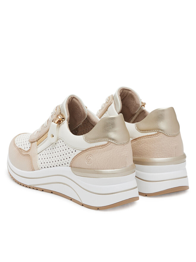 Remonte Sneakersy Remonte D0T14-81 Beżowy